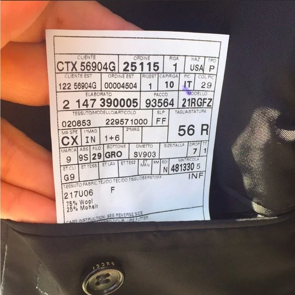 Gucci Black Tuxedo - Picture 7 of 7